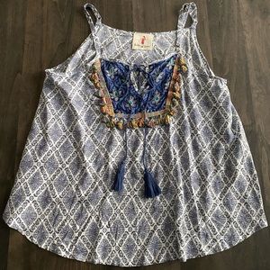 Beautiful boho tank top